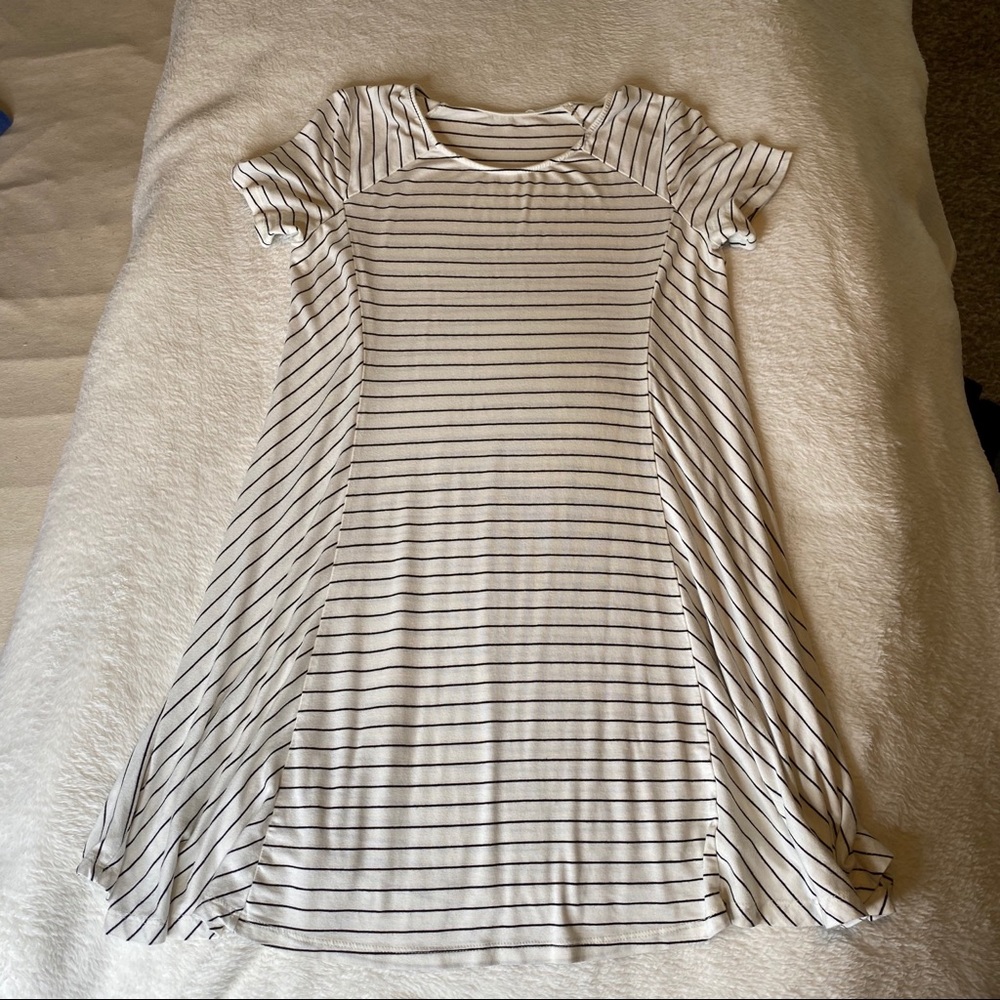 Stripe T-shirt Dress